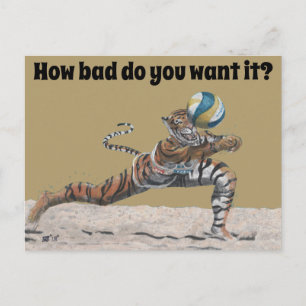 Carte postale Imaginaire de volley-ball de plage C