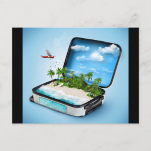 Carte Postale Imaginaire de voyage