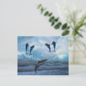 Carte Postale Imaginaire des dauphins (Debout devant)