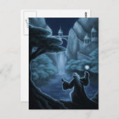 Carte Postale imaginaire des eaux mystiques (Devant / Derrière)