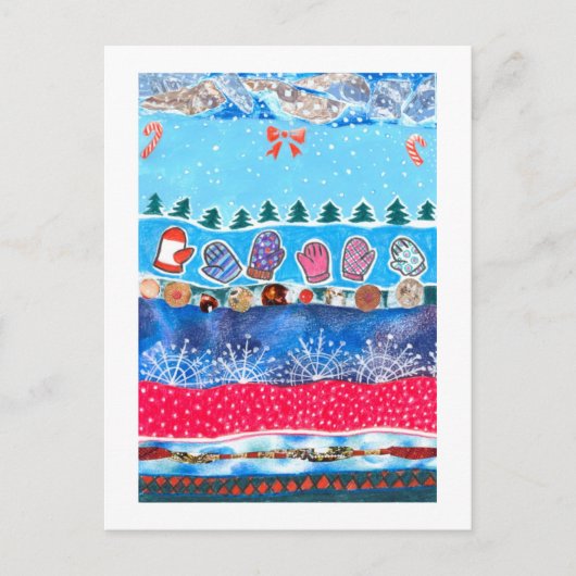 Carte postale Imaginaire d'hiver (Devant)
