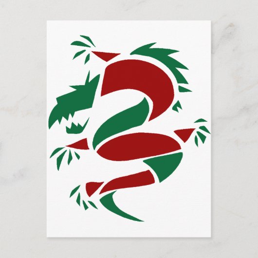 Carte Postale Imaginaire Dragon 30 (Devant)
