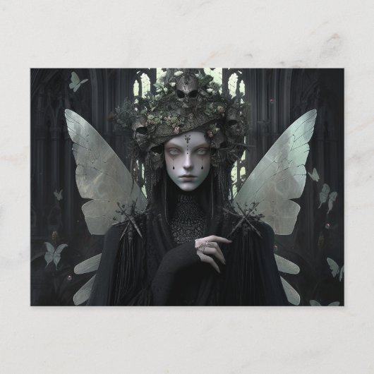 Carte Postale Imaginaire Fairy foncé (Devant)