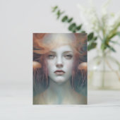 Carte Postale Imaginaire femme méduse (Debout devant)