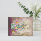 Carte Postale Imaginaire fille ange (Debout devant)