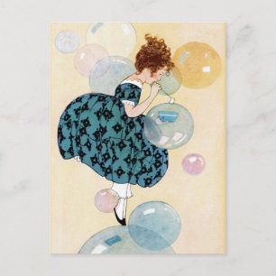 Carte Postale imaginaire FLOTTANT "DOUBLY BUBBLY"
