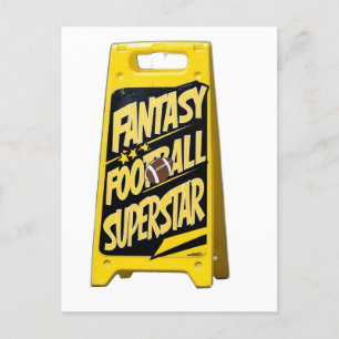 Carte Postale Imaginaire football panneau de plancher en plastiq