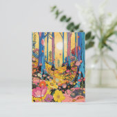 Carte postale Imaginaire Forest (Debout devant)