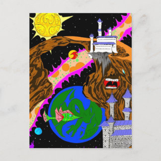 Carte Postale Imaginaire images masquées