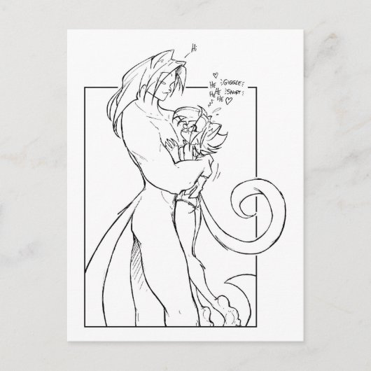 Carte Postale Imaginaire Kat (Devant)