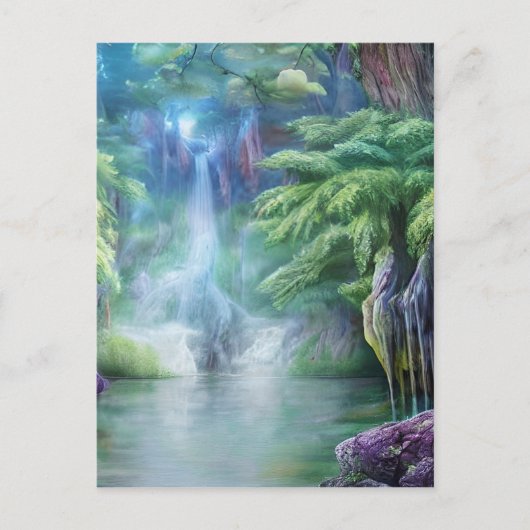 Carte Postale Imaginaire Lake (Devant)