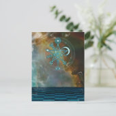 Carte postale imaginaire magique (Debout devant)