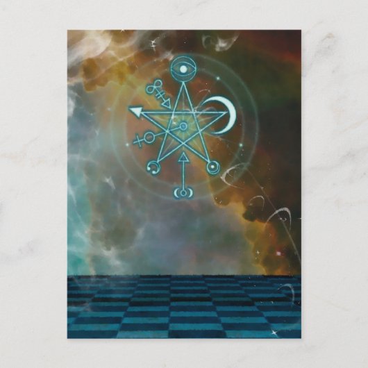 Carte postale imaginaire magique (Devant)