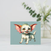 Carte postale Imaginaire mignonne (Debout devant)