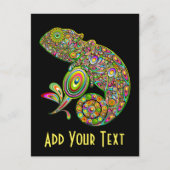 Carte Postale Imaginaire psychédélique de Chameleon (Devant)