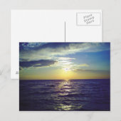Carte postale Imaginaire Sunset (Devant / Derrière)