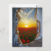 Carte Postale Imaginaire surréaliste (Devant / Derrière)