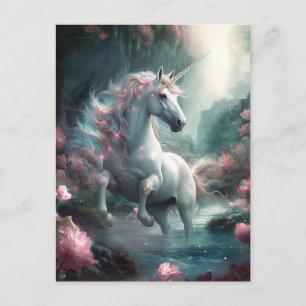 Carte postale Imaginaire Unicorn