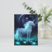 Carte Postale Imaginaire Unicorn (Debout devant)