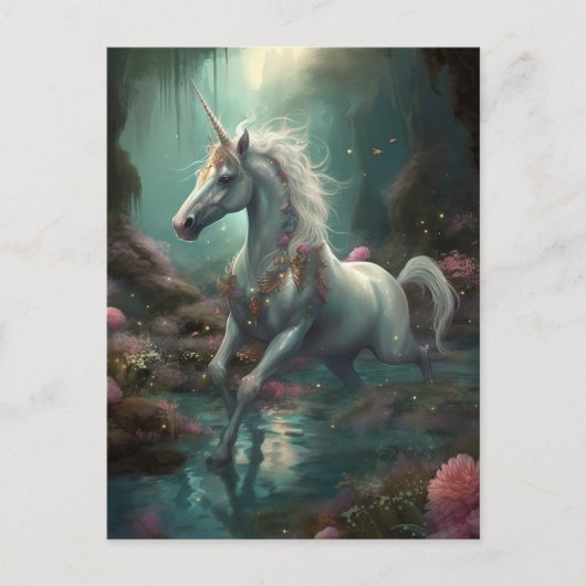 Carte postale Imaginaire Unicorn (Devant)