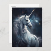Carte postale Imaginaire Unicorn (Devant / Derrière)
