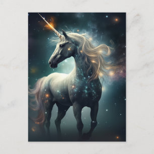 Carte postale Imaginaire Unicorn