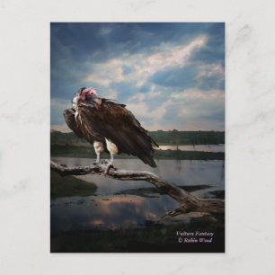 Carte Postale Imaginaire vautour