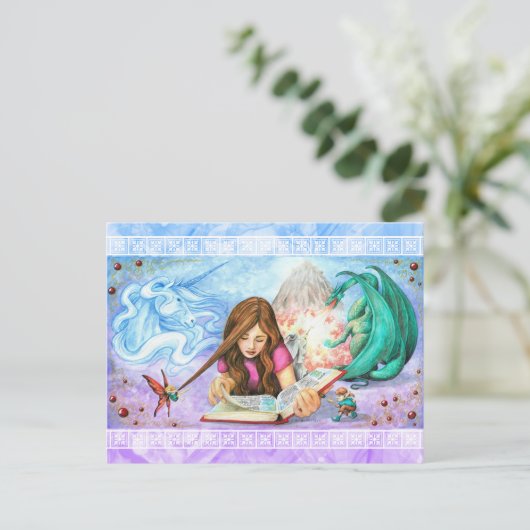 Carte Postale Imagination (Debout devant)