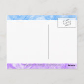 Carte Postale Imagination (Dos)