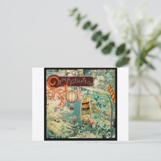 Carte Postale Imagination (Debout devant)