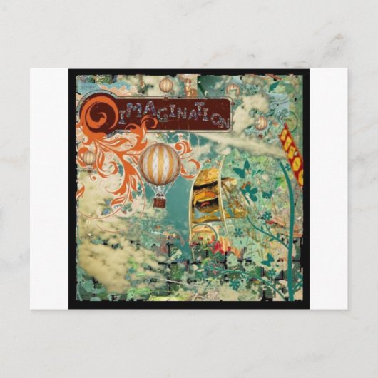 Carte Postale Imagination (Devant)