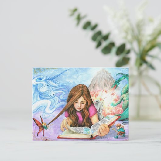 Carte Postale Imagination (Debout devant)