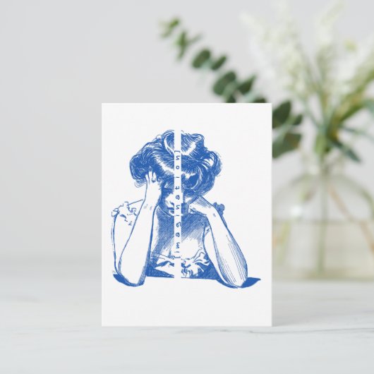 Carte Postale imagination (Debout devant)