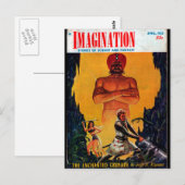 Carte Postale Imagination - 1953-4_Pulp Art (Devant / Derrière)