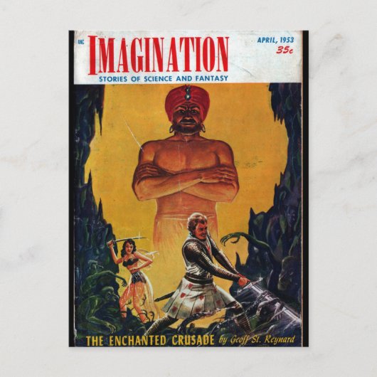 Carte Postale Imagination - 1953-4_Pulp Art (Devant)