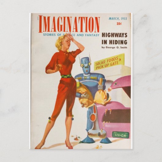 Carte Postale Imagination 8 (Devant)