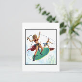 Carte Postale Imagination (fév. 1954) (Debout devant)