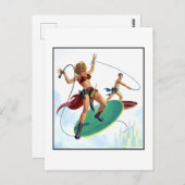 Carte Postale Imagination (fév. 1954) (Devant / Derrière)