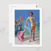 Carte Postale Imaginative Tales Digest (Juil, 1955) (Devant / Derrière)