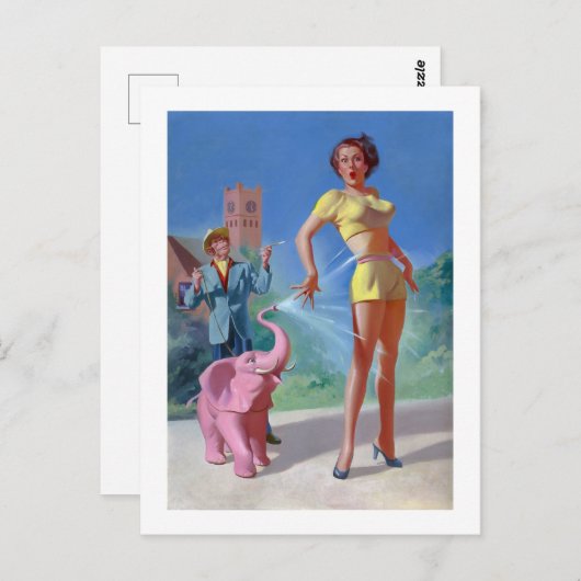 Carte Postale Imaginative Tales Digest (Juil, 1955) (Devant / Derrière)