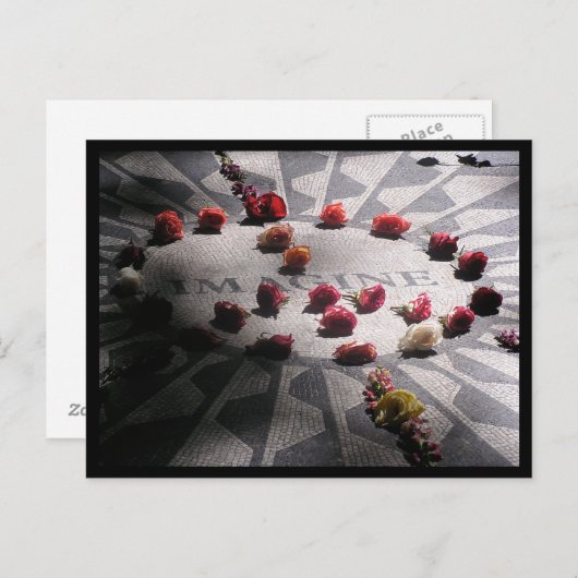 Carte Postale Imagine Mosaic Central Park (Devant / Derrière)