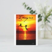 Carte Postale Imaginez (Debout devant)