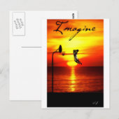 Carte Postale Imaginez (Devant / Derrière)