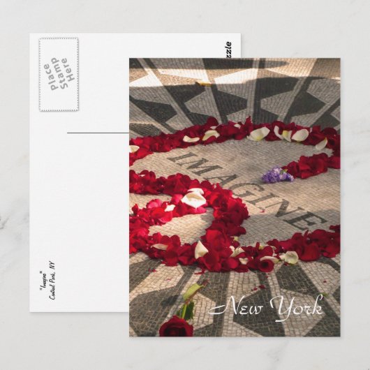 Carte Postale Imaginez (Devant / Derrière)