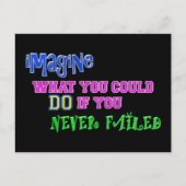 Carte Postale imaginez... (Devant)