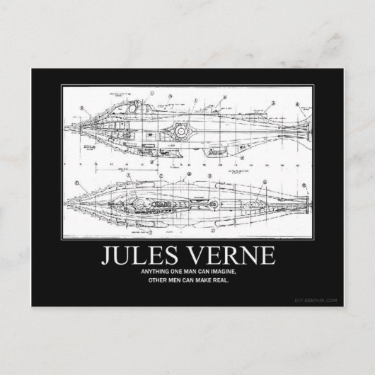 Carte Postale Imaginez (Nautilus) (Devant)