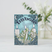 Carte postale Imbolc Candlemas Pagan Imaginaire Ar (Debout devant)