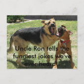 Carte Postale IMG_2252, Oncle Ron raconte les blagues les plus d (Devant)