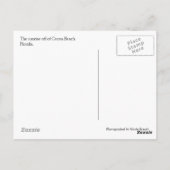 Carte Postale IMG_2860, Lever de soleil de Floride (Dos)