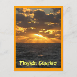 Carte Postale IMG_2860, Lever de soleil de Floride
